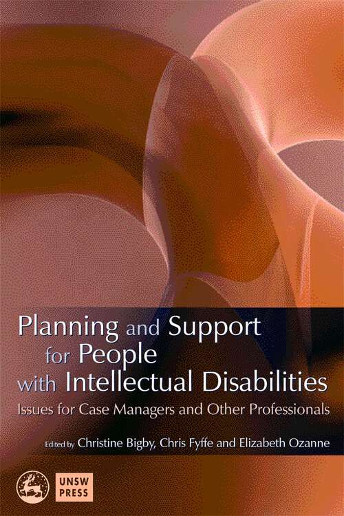 Book cover of Planning and Support for People with Intellectual Disabilities: Issues for Case Managers and Other Professionals