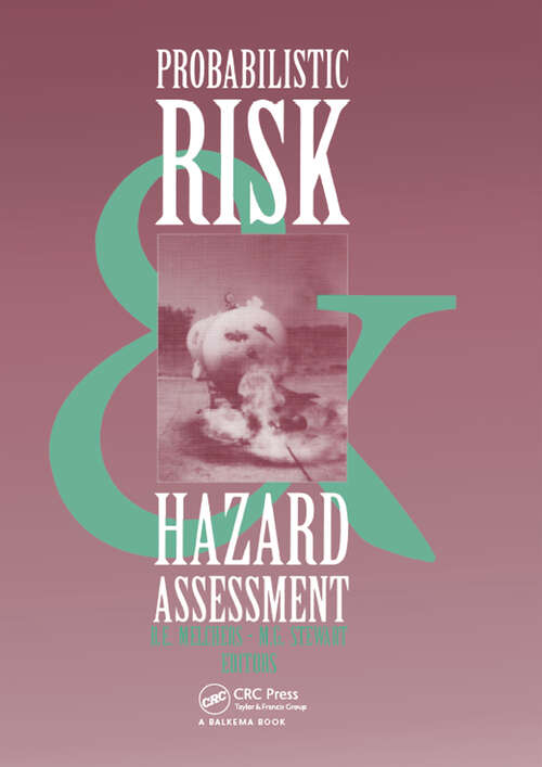 Book cover of Probabilistic Risk and Hazard Assessment: Proceedings of the conference, Newcastle, NSW, Australia, 22-23 September 1993