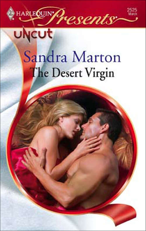 Book cover of The Desert Virgin (Uncut Ser. #4)