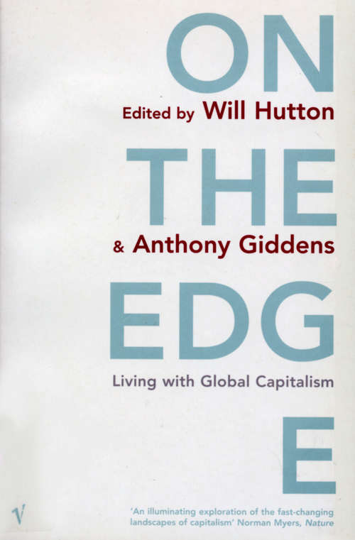 Book cover of On The Edge