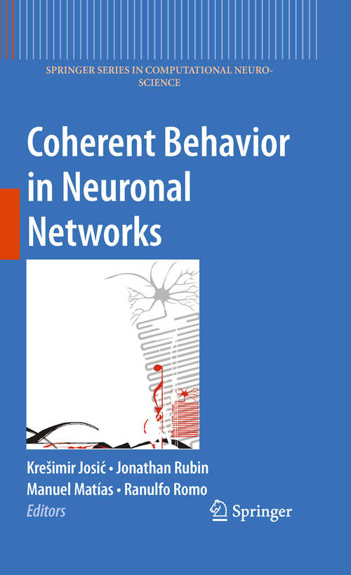 Book cover of Coherent Behavior in Neuronal Networks