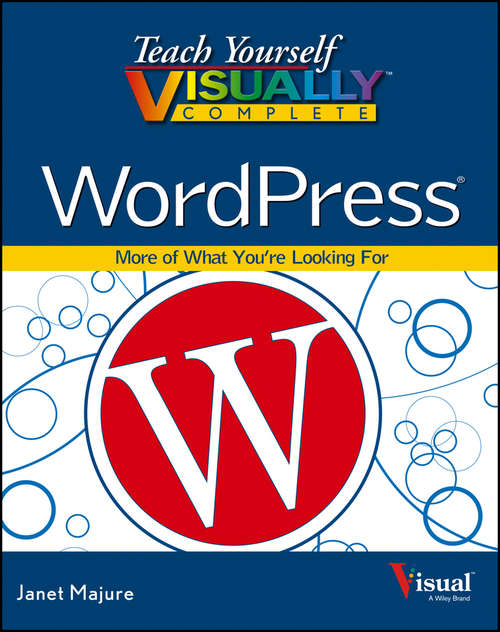 Book cover of Teach Yourself VISUALLY Complete WordPress