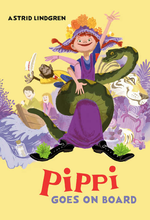 Book cover of Pippi Goes on Board (Pippi Longstocking)