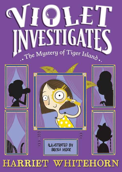 Book cover of Violet and the Mystery of Tiger Island