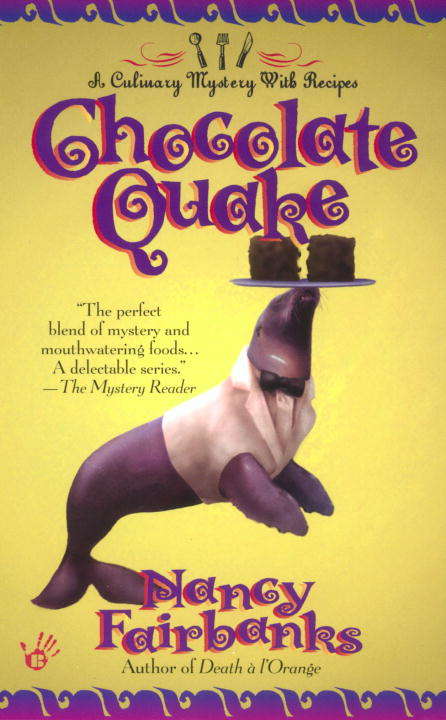Book cover of Chocolate Quake (Carolyn Blue Culinary Mystery #4)