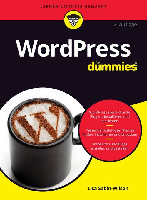Book cover of WordPress für Dummies