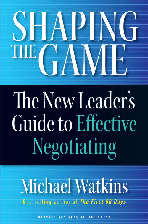 Book cover of Shaping the Game