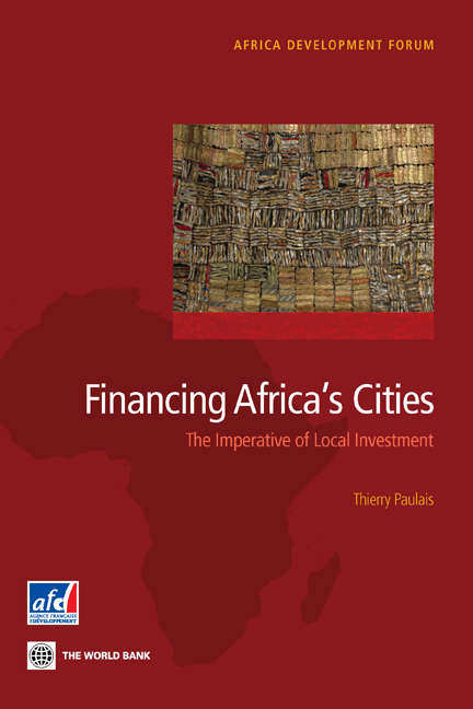 Book cover of Financing Africa's Cities