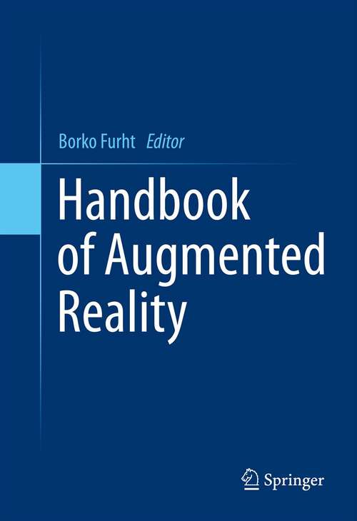Book cover of Handbook of Augmented Reality