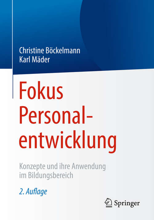 Book cover of Fokus Personalentwicklung