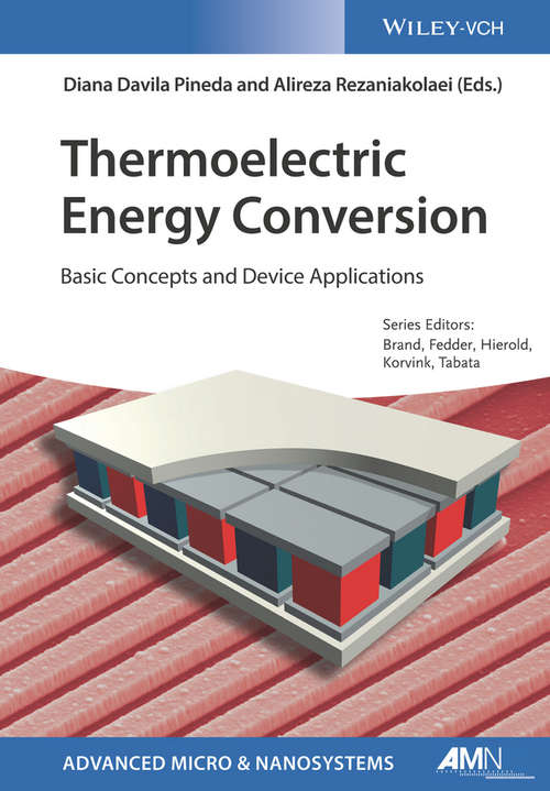 Thermoelectric Energy Conversion: Basic Concepts and Device Applications