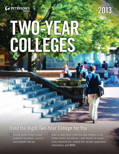 Book cover of Two-Year Colleges 2013