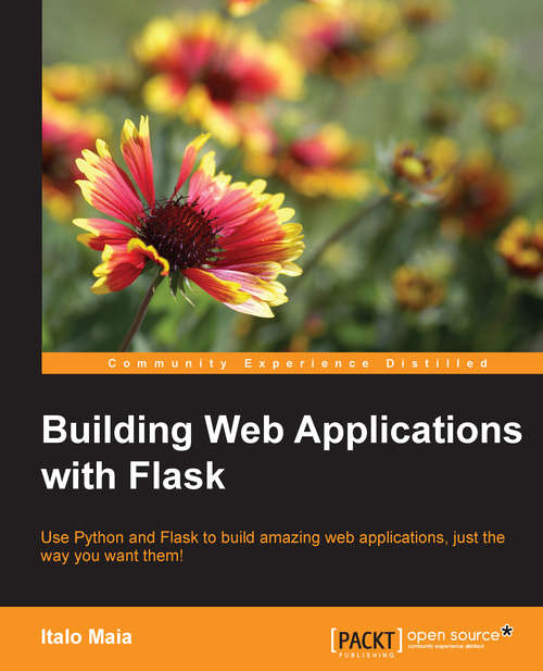 Book cover of Building Web Applications with Flask