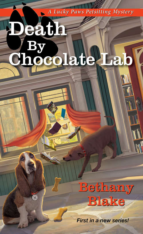 Book cover of Death by Chocolate Lab