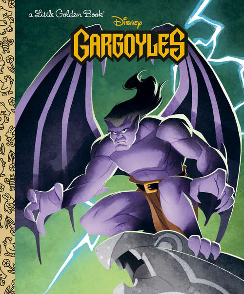 Book cover of Disney Gargoyles Little Golden Book (Little Golden Book)