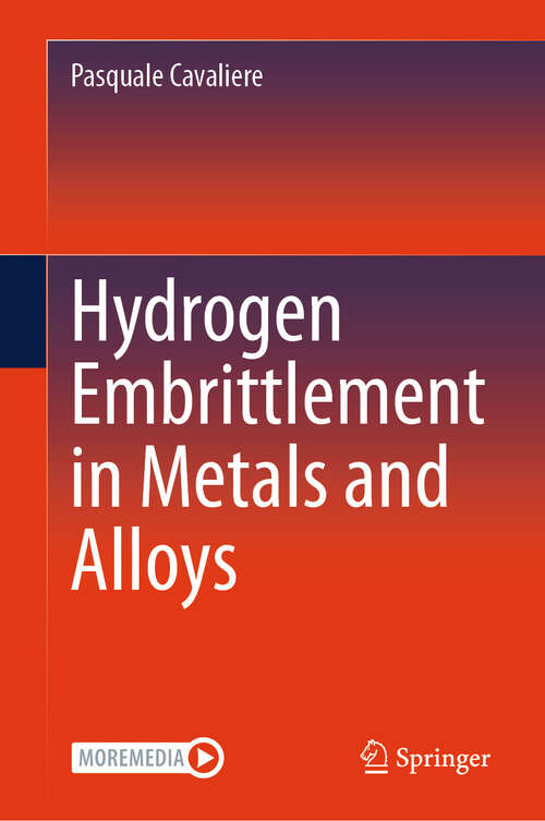 Book cover of Hydrogen Embrittlement in Metals and Alloys