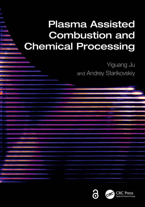 Book cover of Plasma Assisted Combustion and Chemical Processing (1)
