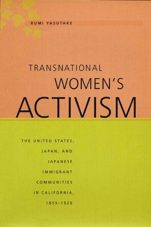 Book cover of Transnational Women's Activism