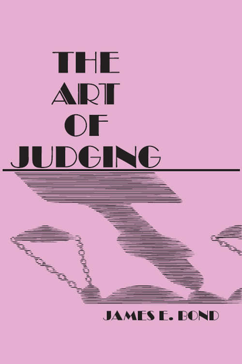 Cover image of Art of Judging