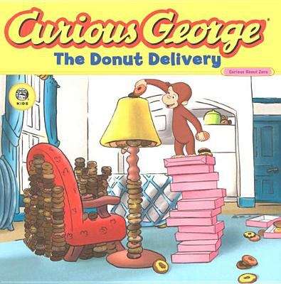 Book cover of Curious George The Donut Delivery (CGTV 8x8)