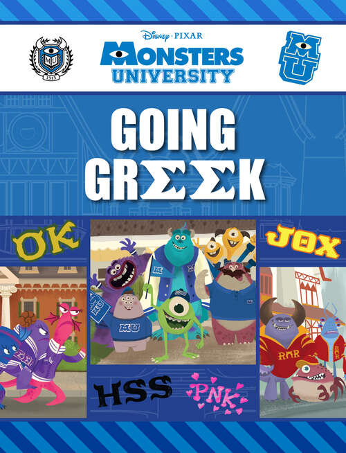 Book cover of Monsters University: Going Greek