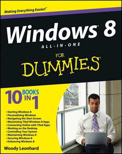Book cover of Windows 8 All-in-One For Dummies