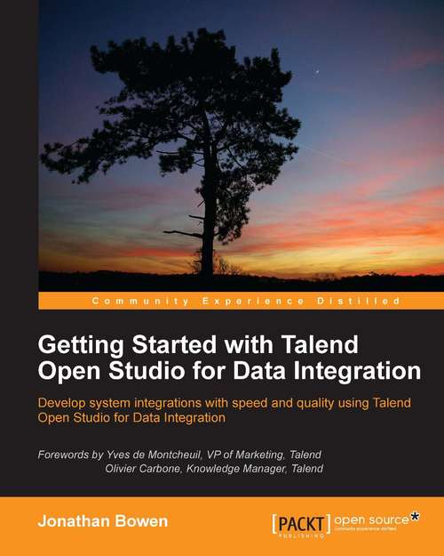 Book cover of Getting Started with Talend Open Studio for Data Integration