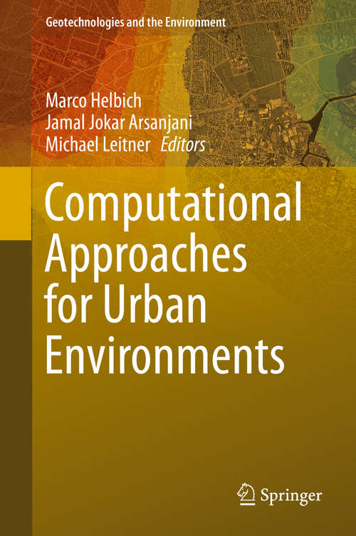 Book cover of Computational Approaches for Urban Environments