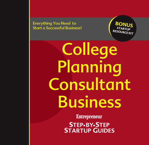 Book cover of College Planning Consultant Business
