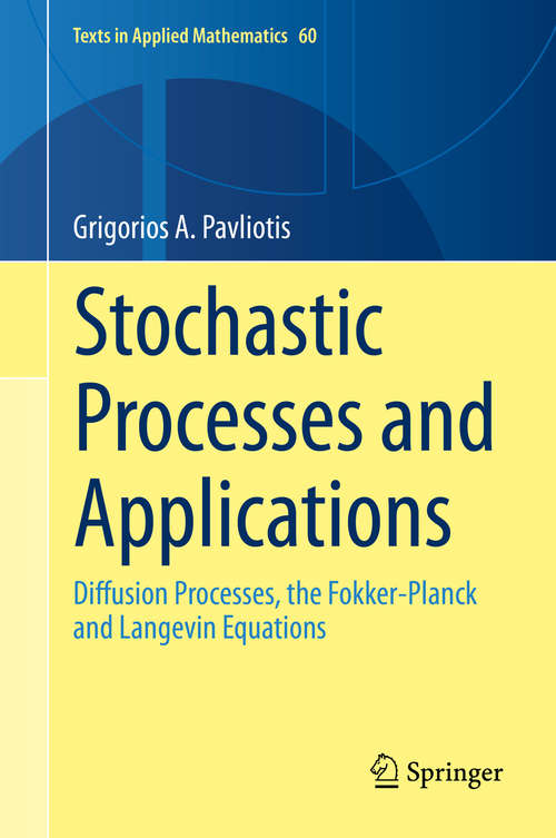 Book cover of Stochastic Processes and Applications
