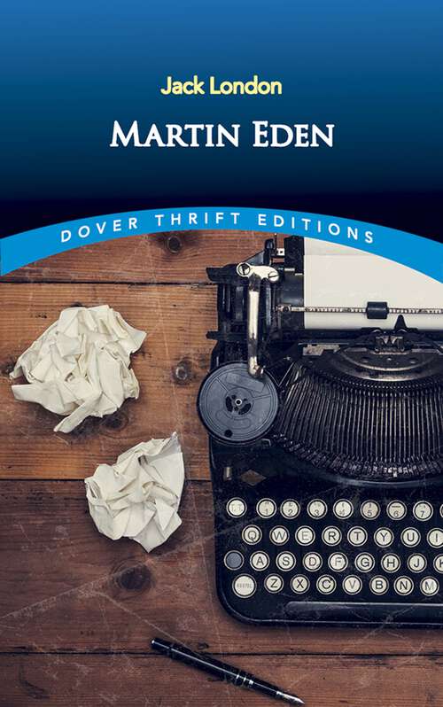 Book cover of Martin Eden (Dover Thrift Editions)