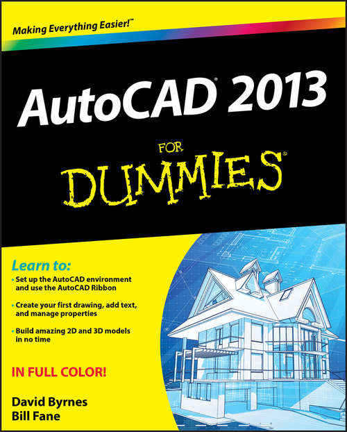 Book cover of AutoCAD 2013 For Dummies