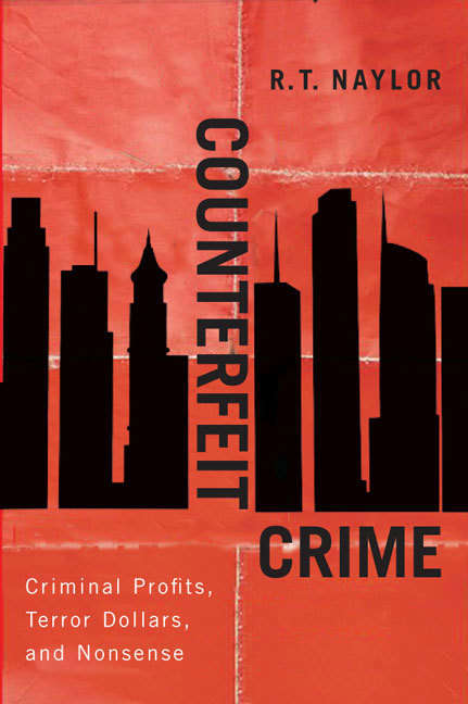 Book cover of Counterfeit Crime
