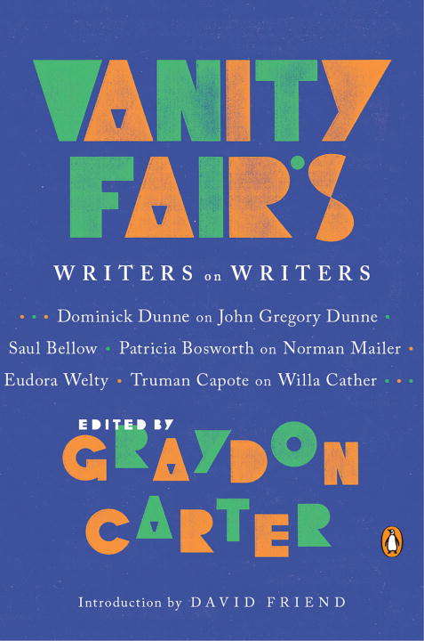 Book cover of Vanity Fair's Writers on Writers