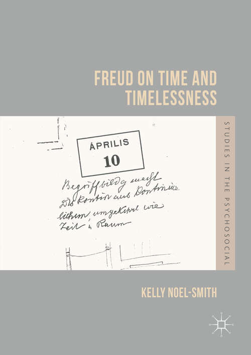 Book cover of Freud on Time and Timelessness