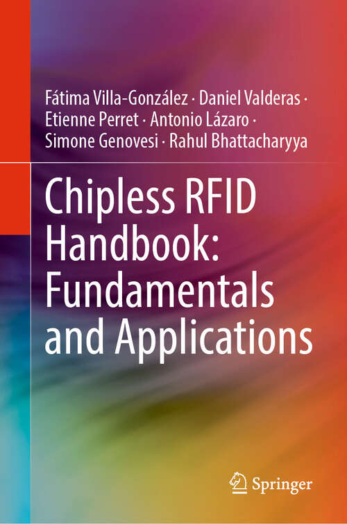Book cover of Chipless RFID Handbook: Fundamentals and Applications
