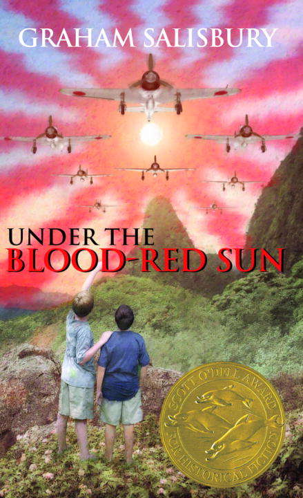 Book cover of Under the Blood-Red Sun