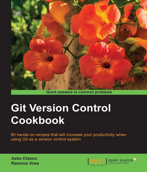 Book cover of Git Version Control Cookbook
