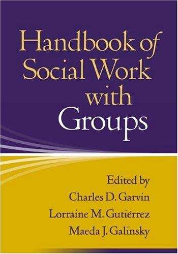 Book cover of Handbook of Social Work with Groups