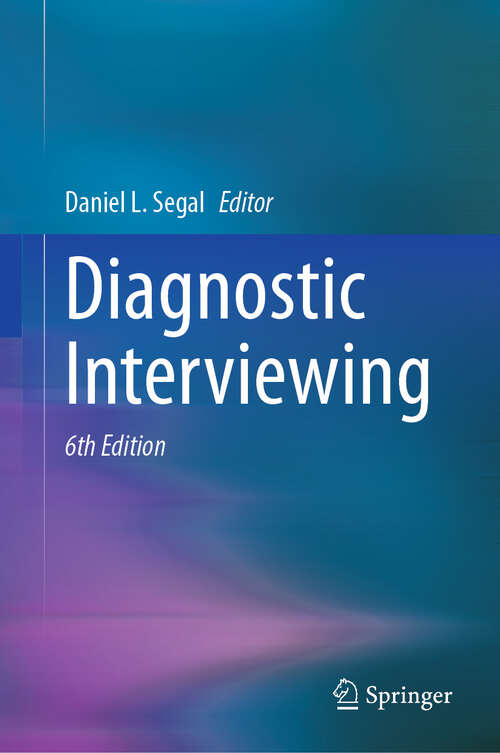 Book cover of Diagnostic Interviewing (Sixth Edition 2025)