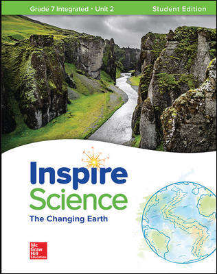 Book cover of Inspire Science, Grade 7 Integrated, Unit 2: The Changing Earth