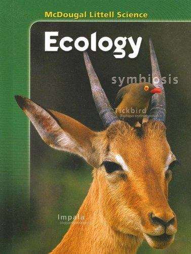 Book cover of McDougal Littell Science: Ecology