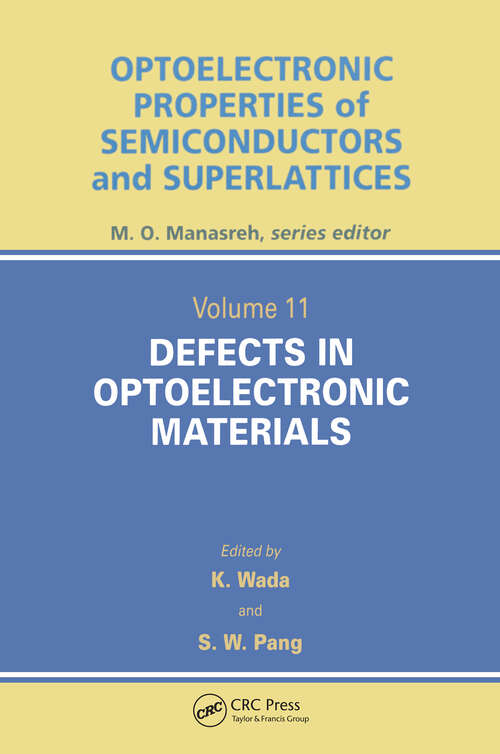 Book cover of Defects in Optoelectronic Materials