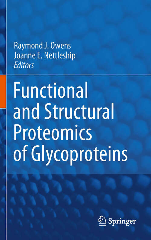 Book cover of Functional and Structural Proteomics of Glycoproteins