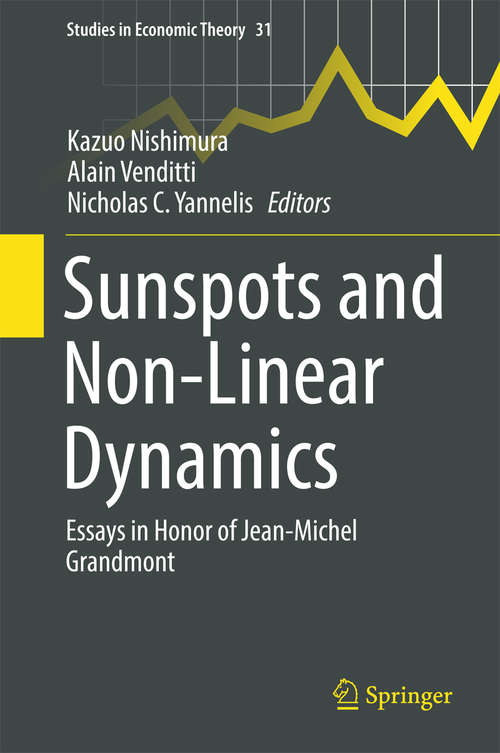 Book cover of Sunspots and Non-Linear Dynamics