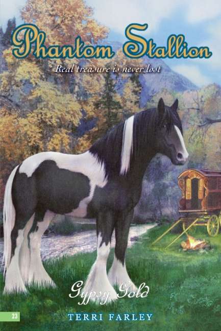 Book cover of Phantom Stallion #23: Gypsy Gold