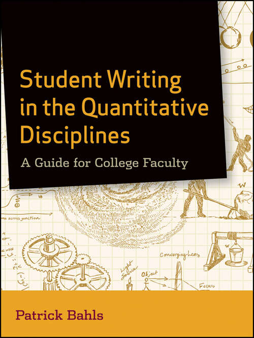 Book cover of Student Writing in the Quantitative Disciplines