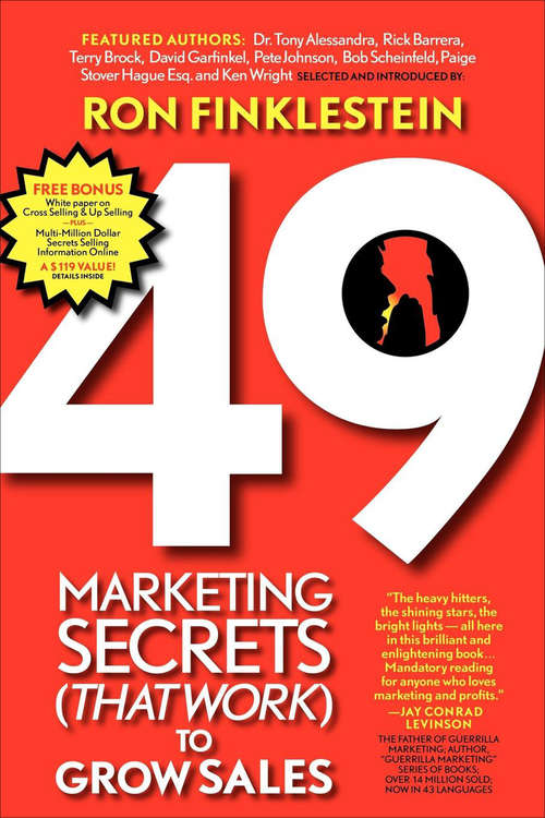 Book cover of 49 Marketing Secrets (That Work) to Grow Sales