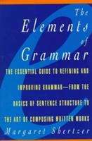 Book cover of The Elements Of Grammar