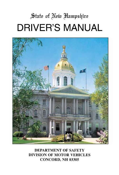 Book cover of State of New Hampshire Drivers Manual 2013